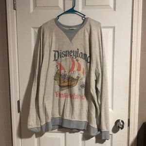 Disneyland junk food oversized sweater